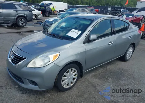 2014 Nissan Versa 1.6 Sv from USA, damaged, VIN 3N1CN7AP5EL849086